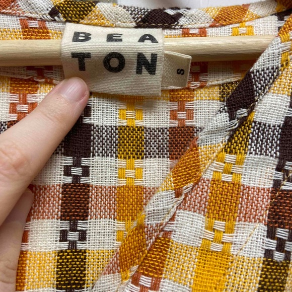 Beaton linen house dress - Picture 2 of 4